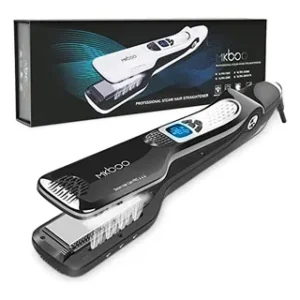Alisador De Cabelo Profissional Mkboo Com Black Steam 5