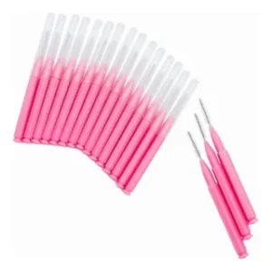 Escovinha Brow Lamination 20un Sobrancelha Interdental 20
