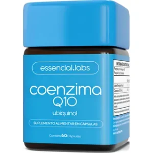 Coenzima Q10 Ubiquinol 100mg Por Cápsula - 60 Cápsulas - Fórmula Potente Com 100% De Pureza