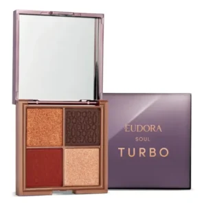 Paleta De Sombra Turbo Soul 8g - Eudora Chocolate