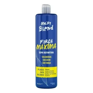 Escova Progressiva Maxy Blend Sem Formol Super Alisamento 1l