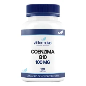 Coenzima Q10 100 Mg 120 Cápsulas Ubiquinona Legítima Coenzima Q10