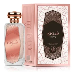 Perfume Árabe Shouq Edp 100ml Floral Frutado Mandarina Baunilha