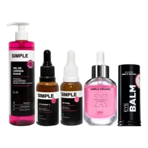 Kit Rotina Completa Dia E Noite Simple Organic