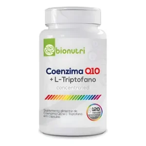 Coenzima Q10 120 Cápsulas 500mg Bionutri Ubiquinol Sem Sabor